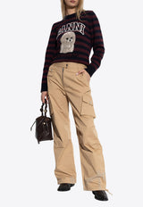 Poodle Striped Sweater