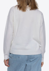 Zurlo Monogram Wool-Blend Sweater