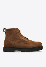 Highwood Suede Lace-Up Boots