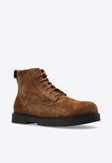 Highwood Suede Lace-Up Boots