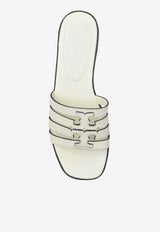 Ines Leather Flat Sandals