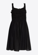 Sleeveless Rushed Mini Dress
