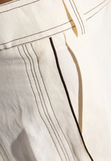 Mini Linen Shorts