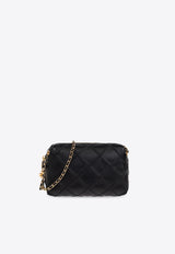 Mini Fleming Quilted Leather Shoulder Bag