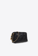 Mini Fleming Quilted Leather Shoulder Bag