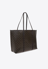 Tory Burch Large Perry Coated Canvas Tote Bag 174237 0-200