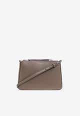 Medium Perry Leather Shoulder Bag