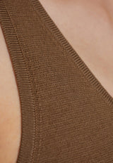 Max Mara Aceri Wool Knit Midi Dress ACERI 2521326031-004