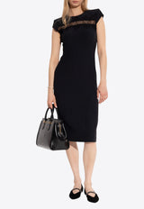 Cady Dress with Lace-Inserts