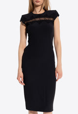 Cady Dress with Lace-Inserts