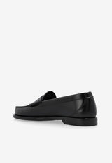 Ethan Shiny Leather Loafers