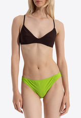 Tory Burch Logo Embroidered Bikini Bottom
