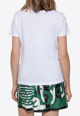 Max Mara Calcio Printed Logo T-shirt CALCIO 2521946061-010