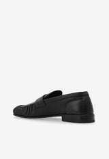 Jimmy Choo Ellis Leather Loafers ELLIS LOAFER M SLY-BLACK
