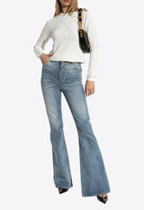 Balmain Crewneck Sweater with Decorative-Buttons