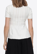 Max Mara Epoche Peplum Blouse