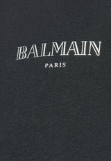 Balmain Logo Print Crewneck T-shirt
