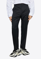 Balmain Straight-Leg Tailored Wool Pants