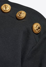 Balmain Sweatshirt with Decorative Buttons