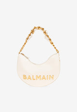 Balmain 1945 Soft Moon Calfskin Shoulder Bag FN1BQ954 LTFL-0DA