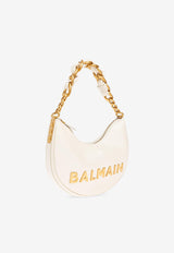Balmain 1945 Soft Moon Calfskin Shoulder Bag FN1BQ954 LTFL-0DA