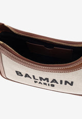 Balmain B-Army Canvas and Leather Shoulder Bag FN1BT743 TCFE-GEM