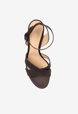 Gianvito Rossi Sabrina 105 Satin Platform Sandals