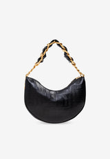 Balmain 1945 Soft Moon Calfskin Shoulder Bag FN1BQ954 LETF-0PA