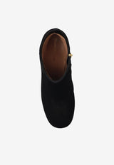 Gianvito Rossi Joelle 70 Suede Ankle Boots G73065 70RIC-CASNERO