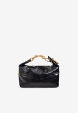 Balmain Mini Sync Calfskin Chain Handbag FN1AD001 LBFO-0PA