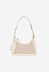 Balmain B-Army Canvas and Leather Shoulder Bag FN1BT999 TJQJ-GSQ