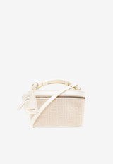 Balmain B-Army Leather Crossbody Bag Cream FN1BG022 TJQJ-GSQ