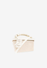Balmain B-Army Leather Crossbody Bag Cream FN1BG022 TJQJ-GSQ