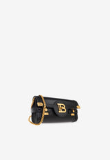 Balmain B-Buzz 23 Leather Clutch Bag FN1LE596 LAVE-0PA
