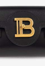 Balmain B-Buzz 23 Leather Clutch Bag FN1LE596 LAVE-0PA