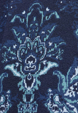 Floral Jacquard Wool Sweater