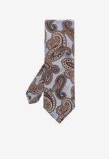 Etro Paisley Print Silk Tie Multicolor MASA0001 AQ224-S9830