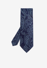 Paisley Jacquard Silk Tie