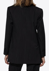 Max Mara Mattia Double-Breasted Pinstripe Blazer MATTIA 2521046021-002
