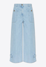 Pugnale Wide-Leg Jeans