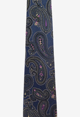 Paisley Jacquard Silk Tie