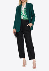 Talento Belted Wool Blazer
