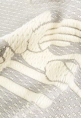 Pegaso Embroidered Scarf