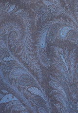 Paisley Print Crewneck Sweater