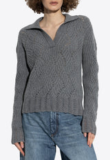 Cable-Knit Cashmere Sweater