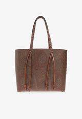 Paisley Jacquard Tote Bag