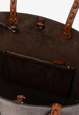 Paisley Jacquard Tote Bag