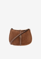 Etro Medium Pony Suede Shoulder Bag