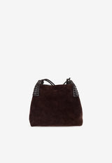 Etro Mini Libra Suede Crossbody Bag Brown WP1D0041 AP343-M0406