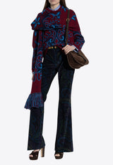 Etro Floral Intarsia Wool Sweater